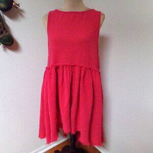 Free People Red Midi Dress